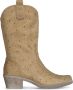 Cowboy Boot Diamonds Camel 41 Cowboylaarzen Dames Twinkels - Thumbnail 1