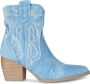 Cowboy Boot Jeans Bella Lichtblauw 36 Cowboylaarzen Dames Twinkels - Thumbnail 1