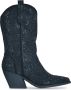 Cowboy Boot Rilana Zwart 40 Cowboylaarzen Dames Twinkels - Thumbnail 6