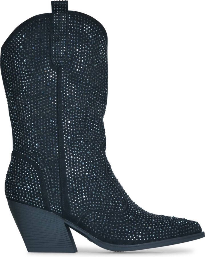 Cowboy Boot Rilana Zwart 40 Cowboylaarzen Dames Twinkels