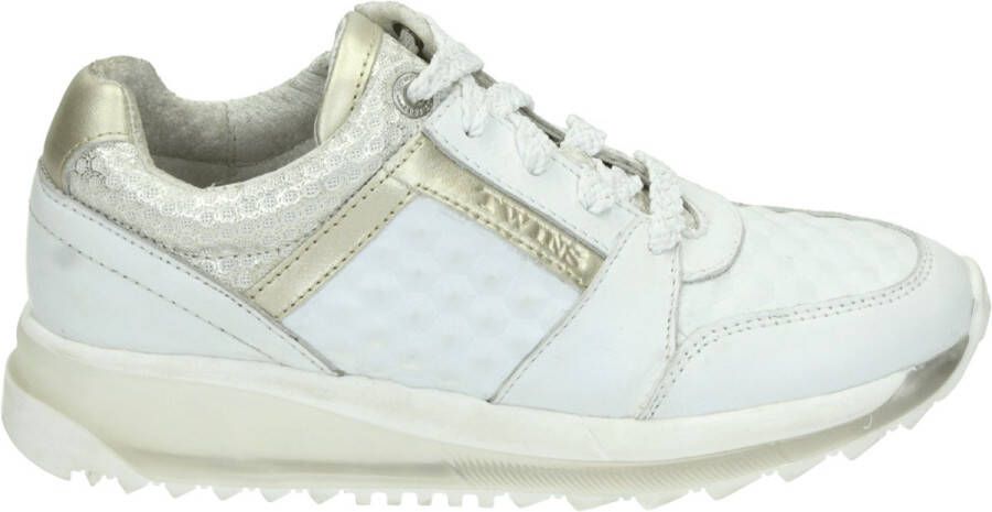 Twins 320157 Kinderen MeisjesLage schoenenKindersneakers Wit beige