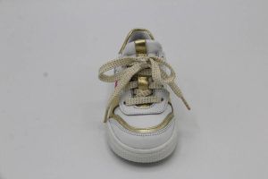 Twins track 321105 wit roze hartje gouden accenten 3 5 Twins(25 Kleur Wit )