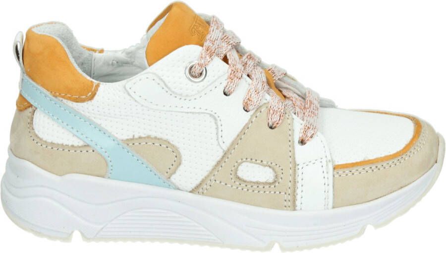 Twins 323130~~~~~~~~~~~~~~~~~~~~~~~~ MeisjesLage schoenenKindersneakers Wit beige
