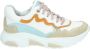 Twins 323157~~~~~~~~~~~~~~~~~~~~~~~~ MeisjesLage schoenenKindersneakers Wit beige - Thumbnail 1