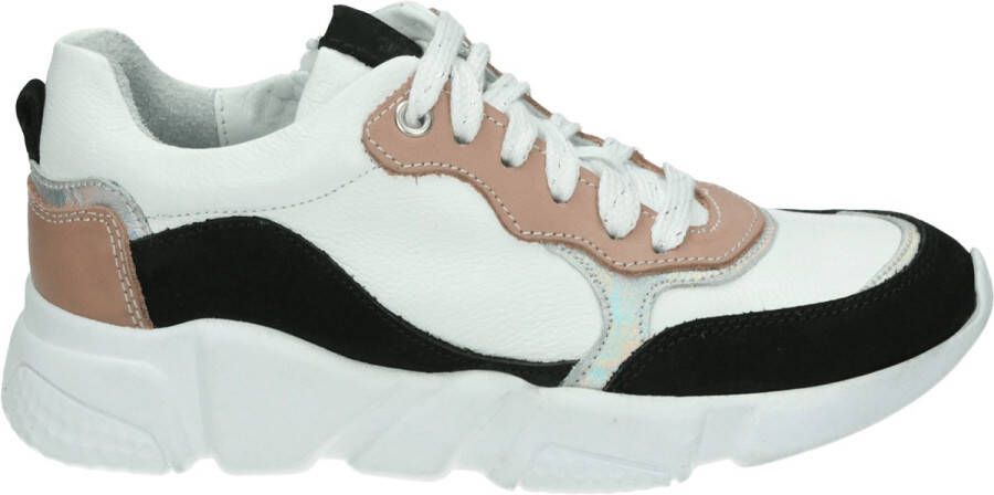 Twins 323180~~~~~~~~~~~~~~~~~~~~~~~~ MeisjesLage schoenenKindersneakers Wit beige