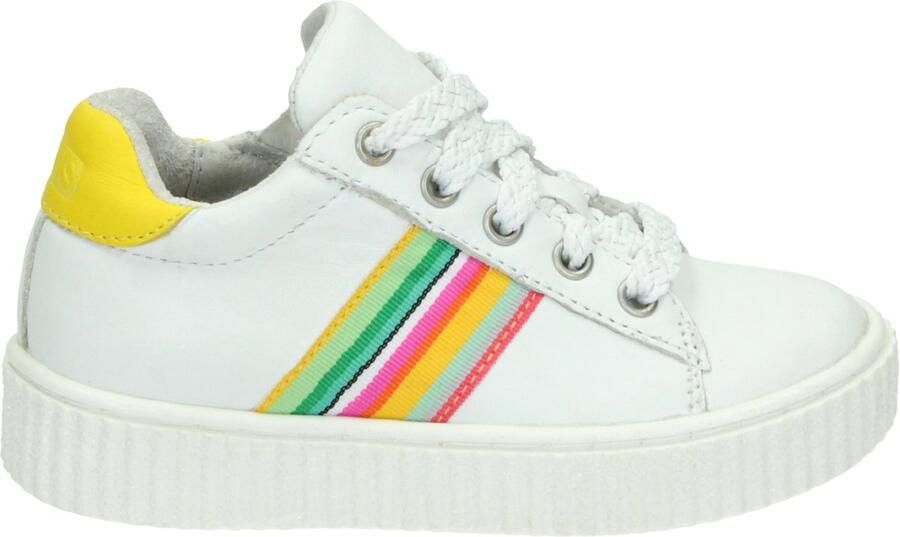 Twins 320125~~~~~~~~~~~~~~~~~~~~~~~~ MeisjesLage schoenenKindersneakers Wit beige