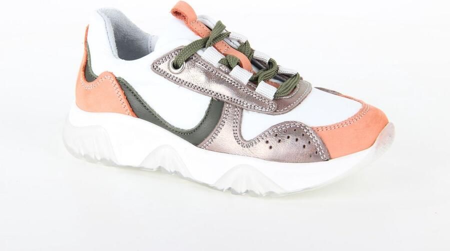 Twins 322155~~~~~~~~~~~~~~~~~~~~~~~~ MeisjesLage schoenenKindersneakers Wit beige - Foto 2