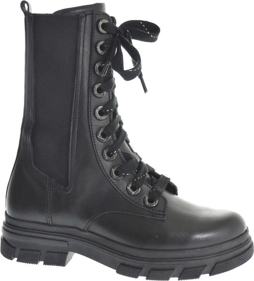 Twins 322675 Meisjes Veterboot Zwart