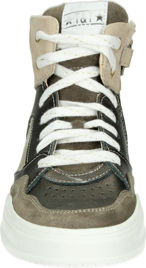 Twins 322701~~~~~~~~~~~~~~~~~~~~~~~~ MeisjesHalf-hoogKindersneakers Wit beige - Foto 6