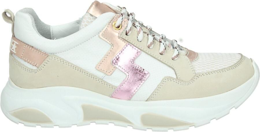 Twins 325175 SANDRA Lage schoenenMeisjesKindersneakers Wit beige