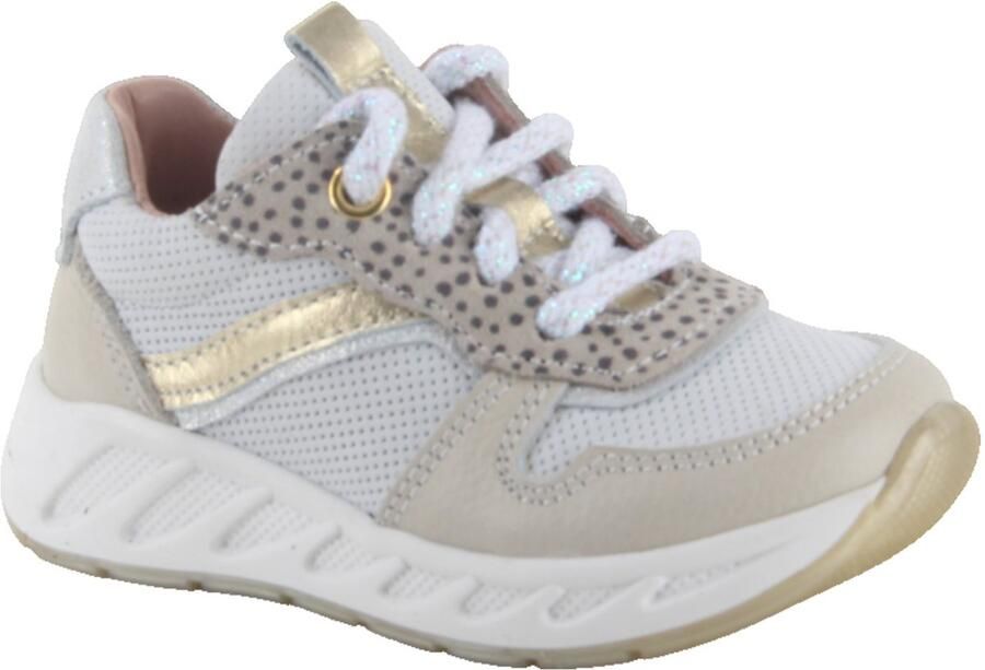 Twins 326107-501W2 meisjes veterschoenen beige