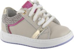 Twins 326116-501W5 meisjes veterschoenen beige