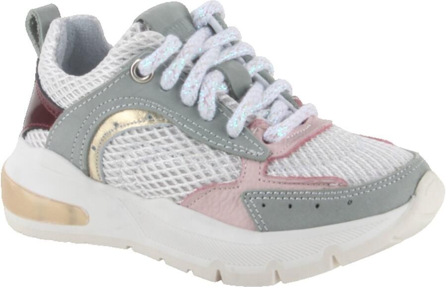 Twins 326157-166W2 meisjes veterschoenen groen