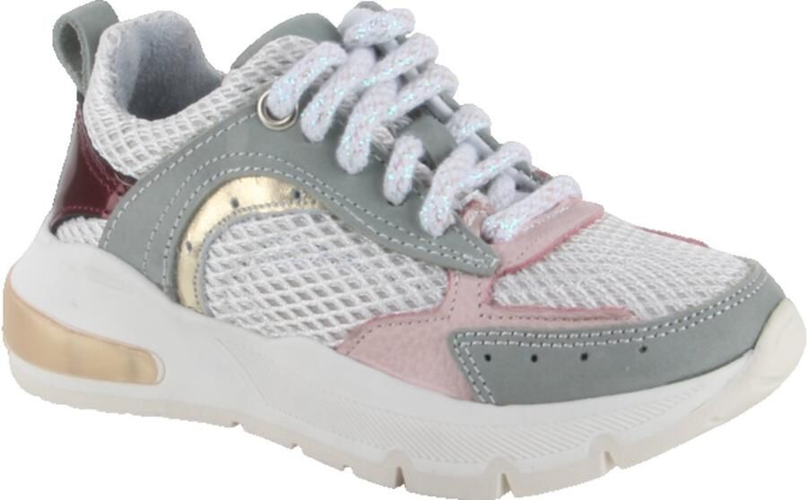 Twins 326157-166W5 meisjes veterschoenen groen