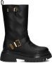 TWINSET MILANO Biker Boots Dames 242tcp040 Maat: 37 Materiaal: Leer Kleur: Zwart - Thumbnail 2