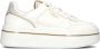 TWINSET MILANO Lage Sneakers Dames 251tcp014 Maat: 38 Materiaal: Leer Kleur: Wit - Thumbnail 1