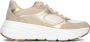 TWINSET MILANO Lage Sneakers Dames 251tcp02e Maat: 41 Materiaal: Leer Kleur: Beige - Thumbnail 1