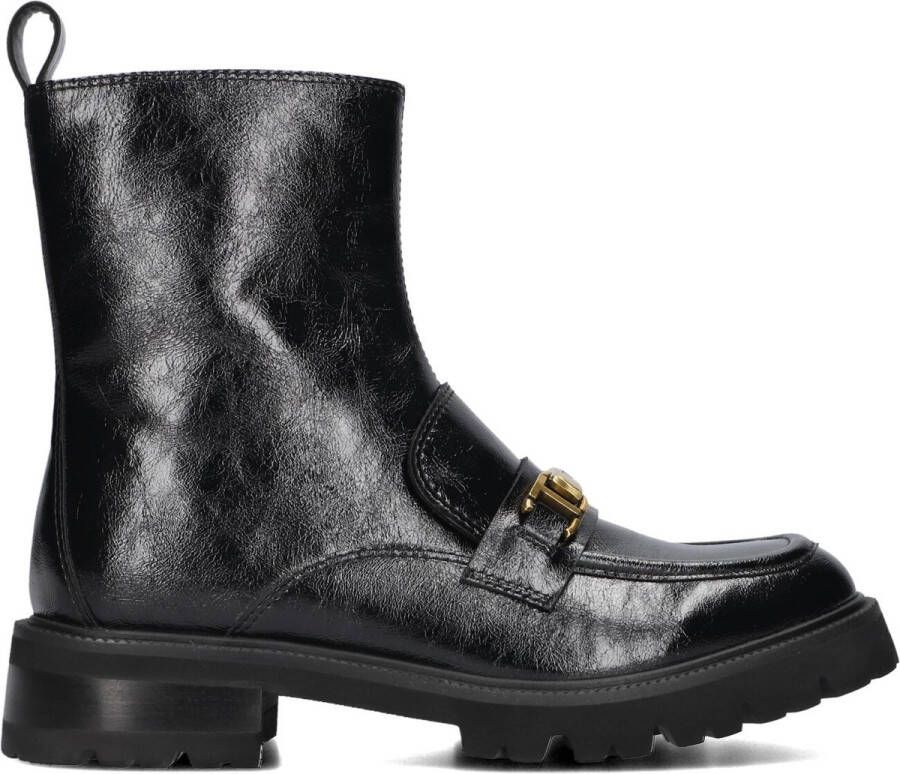 TWINSET MILANO Boots Dames 252tgt082 Maat: 38 Materiaal: Leatherlook Kleur: Zwart