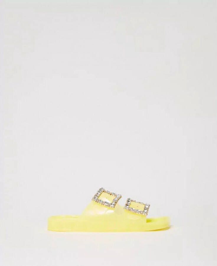 TwinSet Milano Slippers 10305 limelight