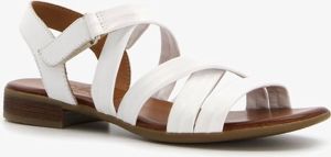 TwoDay leren dames sandalen Wit Echt leer