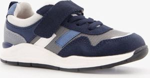 TwoDay leren jongens sneakers met blauwe details Blauw Echt leer