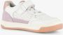 TwoDay leren meisjes sneaker wit pastelpaars - Thumbnail 3