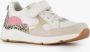 TwoDay leren meisjes sneakers wit met tijgerprint - Thumbnail 1