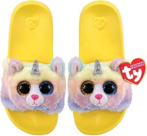 Ty Fashion badslippers maat L 36-38 Unicorn Slippers flipflops schoenen teensletse sletse shoes eenhoorn sbadslippers kids badslippers