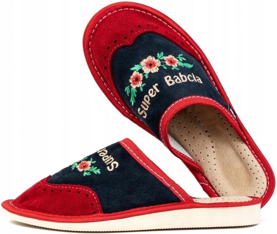 Tylbut Dames Pantoffels Super Oma Leer