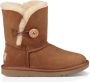 UGG BAILEY BUTTON II W Volwassenen Gevoerde laarzen Kleur Cognac - Thumbnail 1