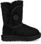 Ugg kids UGG Bailey Button II Kids 1017400K BLK voor meisje Zwart Laarzen Sneeuw laarzen - Thumbnail 4