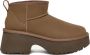 UGG Boots zonder sluiting CLASSIC ULTRA MINI NEW HEIGHTS plateau laarzen winterlaarzen boots met aantrek lus - Thumbnail 1
