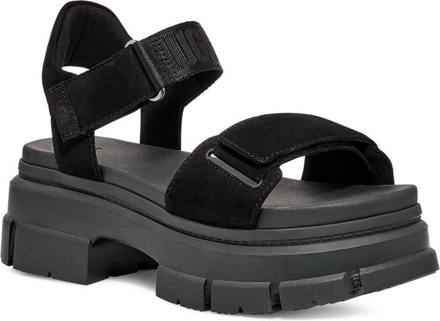 UGG Ashton Ankle Sandalen Black Dames