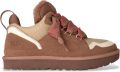 UGG Plateausneakers LOWMEL Midcut sneaker veterschoen met gewatteerde schachtrand - Bruin
