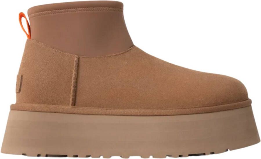 UGG Plateaulaarsjes CLASSIC MINI DIPPER instap boots winterlaarzen snowboots met plateauzool