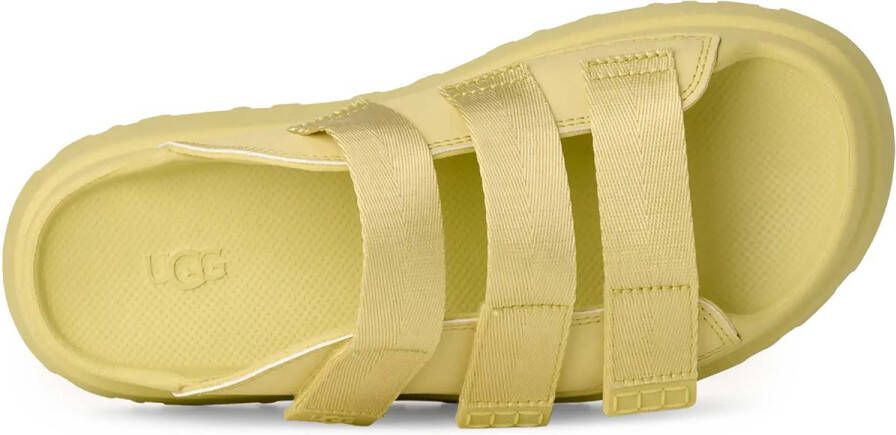 UGG Slippers GOLDENGLOW SLIDE plateauschoen sandaal flats met voetbed
