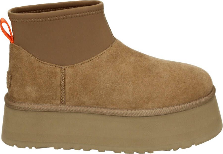 UGG Plateaulaarsjes CLASSIC MINI DIPPER instap boots winterlaarzen snowboots met plateauzool