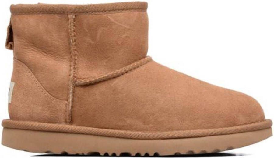 Ugg Classic Mini II suède enkelboots camel Bruin Suede 33.5 - Foto 3