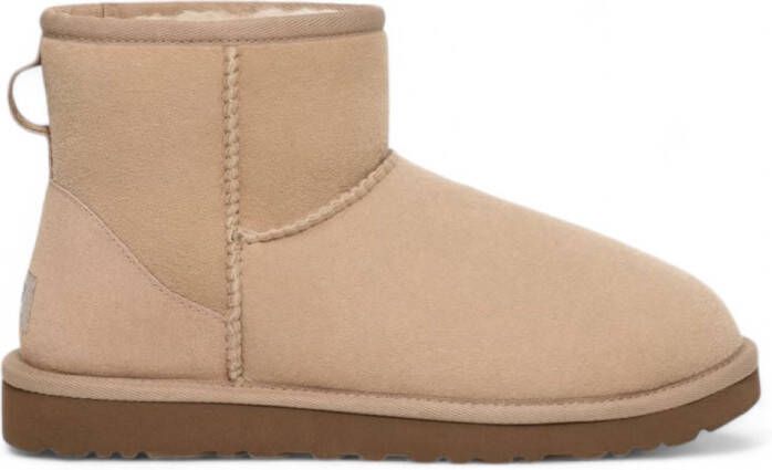 UGG Boots zonder sluiting Classic Mini II comfortabele schoen vrijetijdsschoen in twinface-design