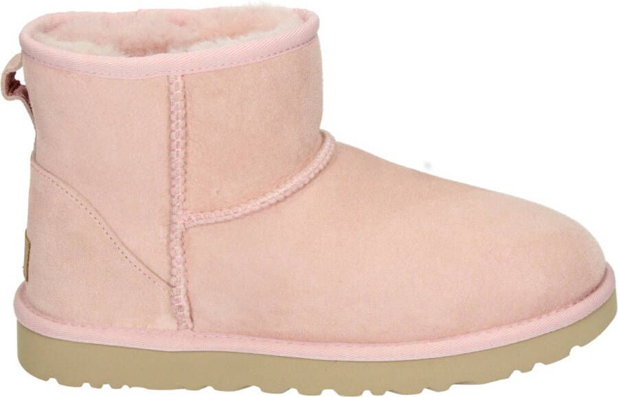 Ugg Classic Mini II Laarzen voor Dames in Pink Cloud | Shearling