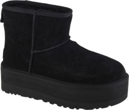 UGG Plateaulaarsjes Classic Mini Platform winterboots plateau laarzen instap laarzen om in te stappen