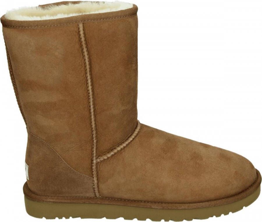 UGG CLASSIC SHORT NEW M Heren laarzenDames laarzenHeren Vachtlaarzen Cognac