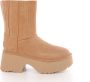 UGG Vachtlaarzen Dames Classic Twin Seam New Heights Maat: 39 Materiaal: Suède Kleur: Cognac - Thumbnail 1