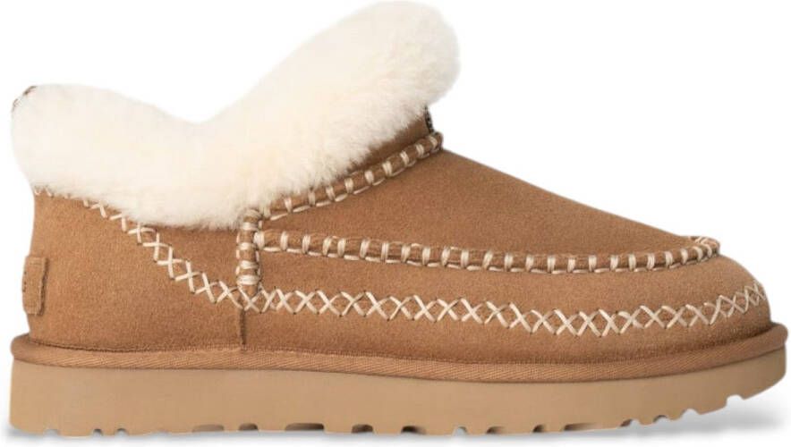 UGG Boots zonder sluiting CLASSIC ULTRA MINI ALPINE huispantoffel mule winterlaarzen met gepolsterde voetbed