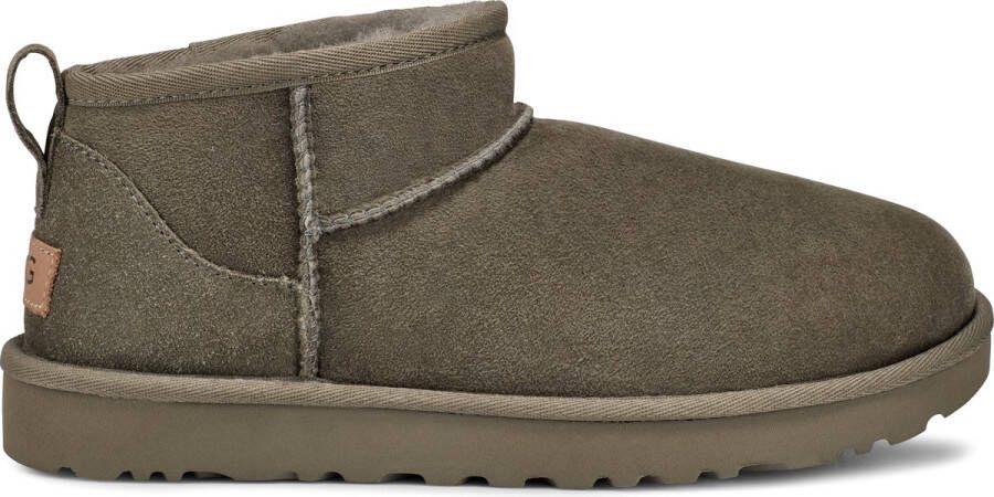 Ugg W Classic Ultra Mini Boots Dames moss green maat: 36 beschikbare maaten:36 37