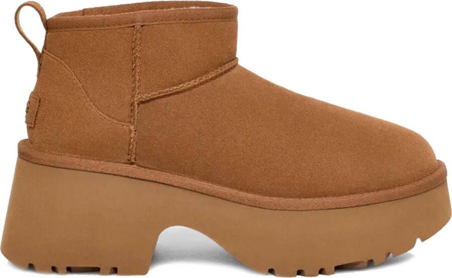 UGG Boots zonder sluiting CLASSIC ULTRA MINI NEW HEIGHTS plateau laarzen winterlaarzen boots met aantrek lus