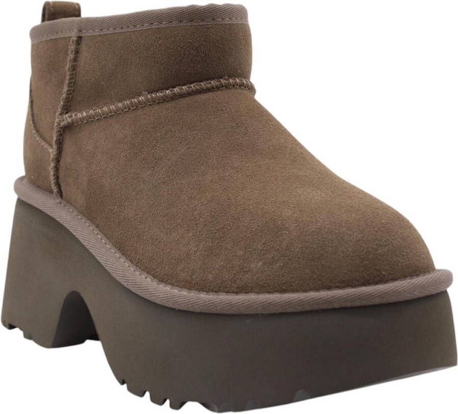 UGG Boots zonder sluiting CLASSIC ULTRA MINI NEW HEIGHTS plateau laarzen winterlaarzen boots met aantrek lus