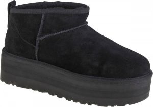 UGG Classic Ultra Mini Platform 1135092 BLK Vrouwen Zwart Laarzen Sneeuw laarzen