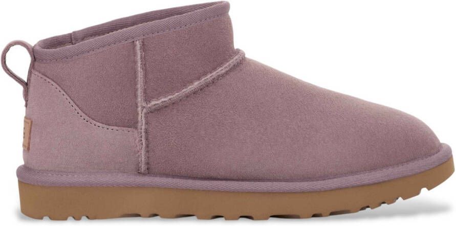 UGG Boots zonder sluiting Classic Ultra Mini comfortabele schoen vrijetijdsschoen met logopatch
