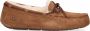 UGG Pantoffels Dames Sloffen Instappers Suède Harde zool Dichte hiel 1107949 Cognac - Thumbnail 6